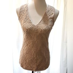 Emporio Armani pink tank top, size 42, made in Italy.